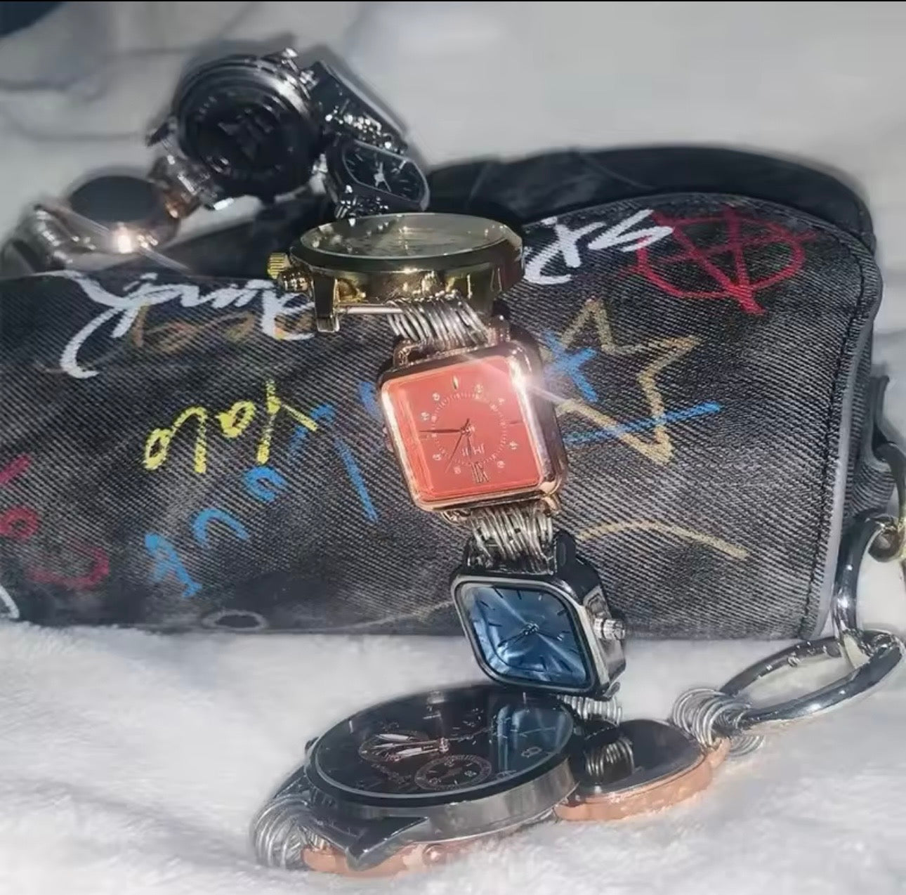 The Graffiti saddle bag