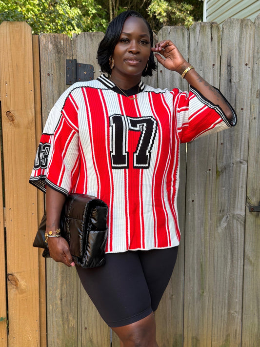 Restarall 17 Oversized Thick Knit Jersey