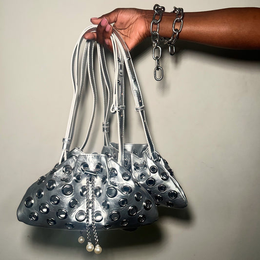 Glamorous girl handbag