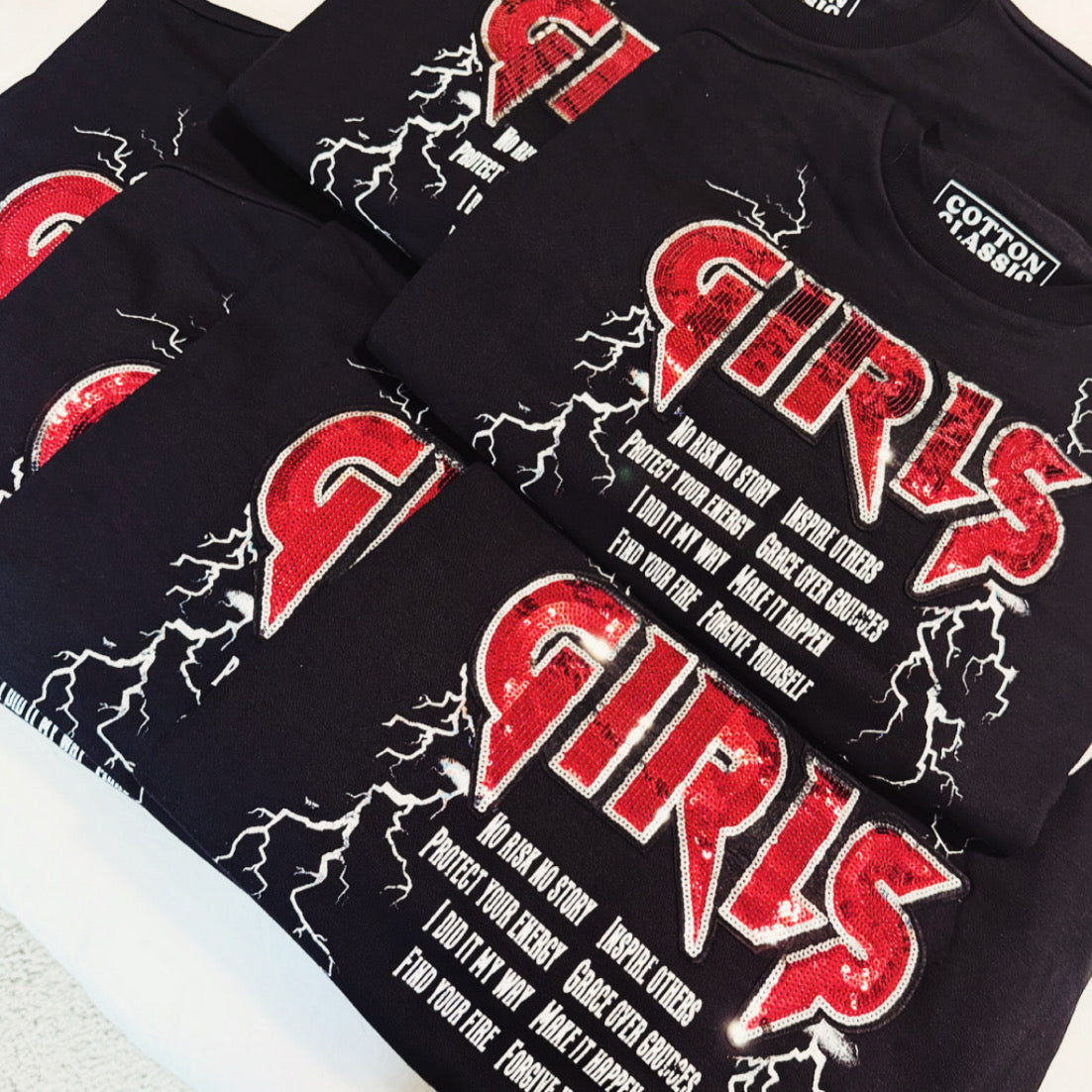 Girls girl sweatshirt
