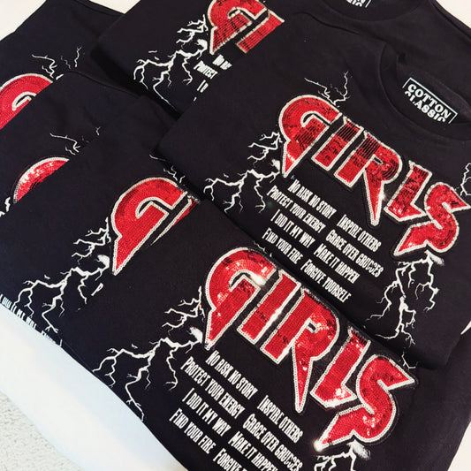 Girls girl sweatshirt
