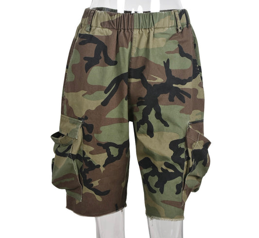 Spotted Camo Shorts
