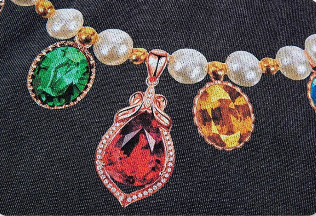 Jeweled Collar Tee