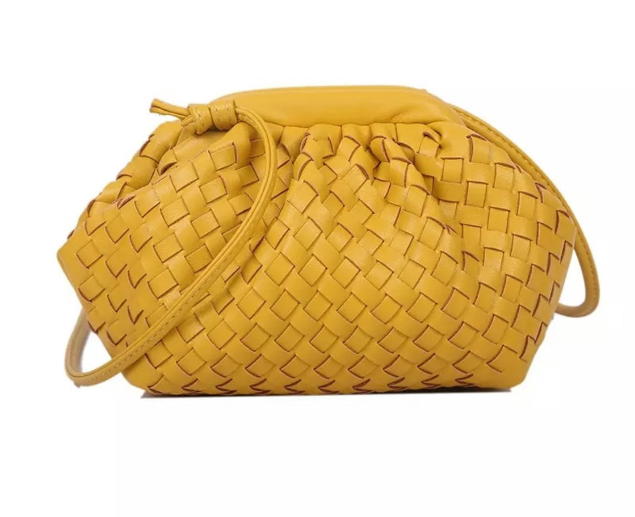 Weave Bag Soft Leather Crossbody