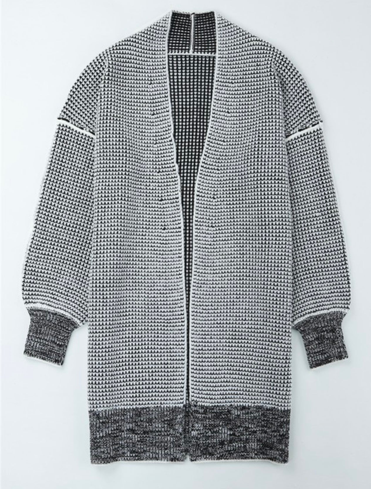 Grey cardigan