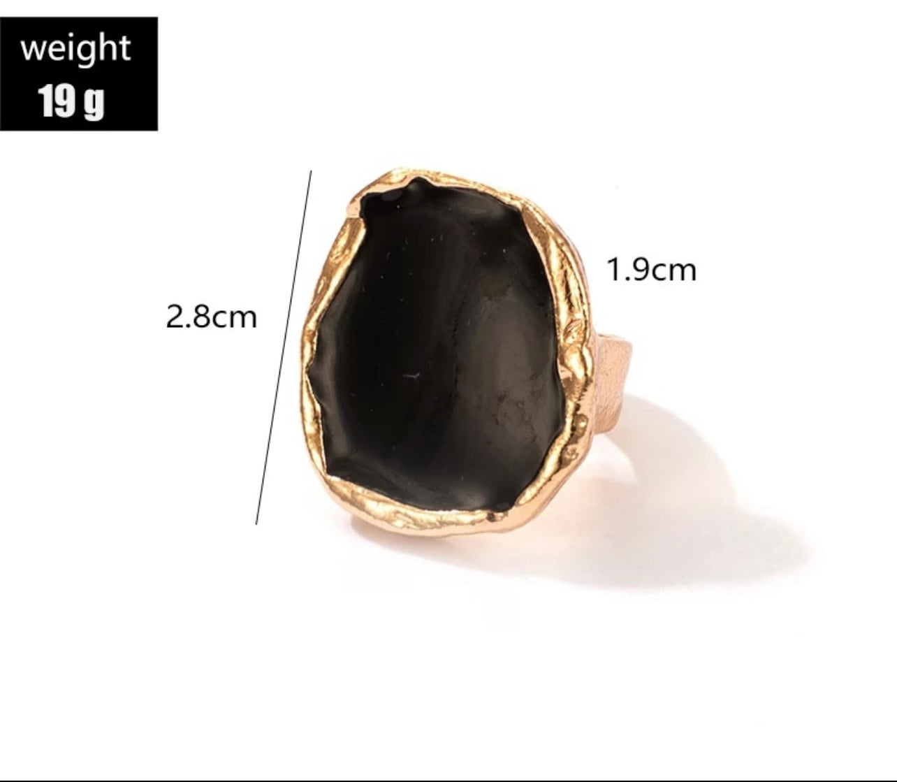 Luxury stone ring