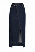 Downtown Denim Maxi Skirt