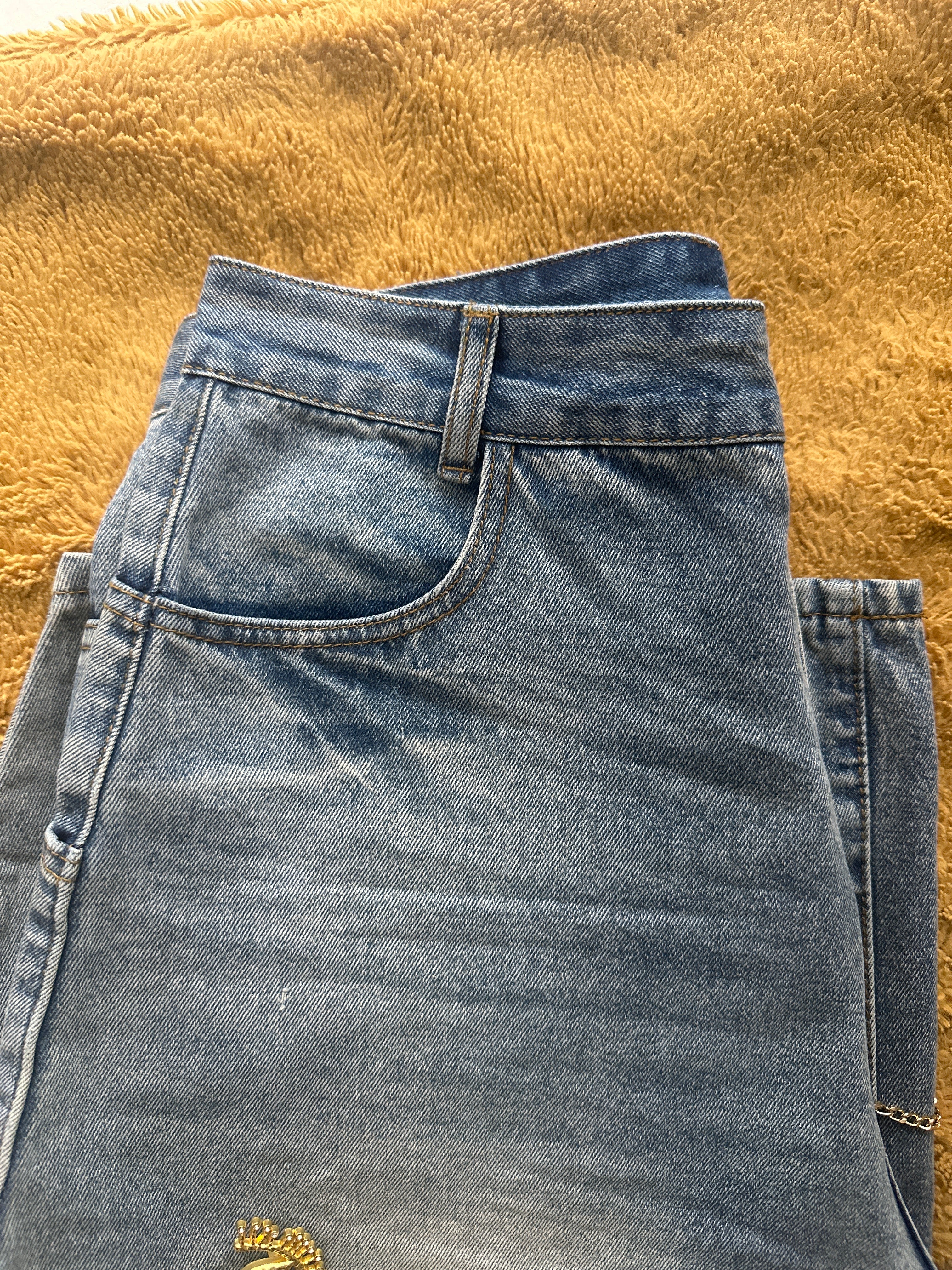 Golden Hour Chain Jeans
