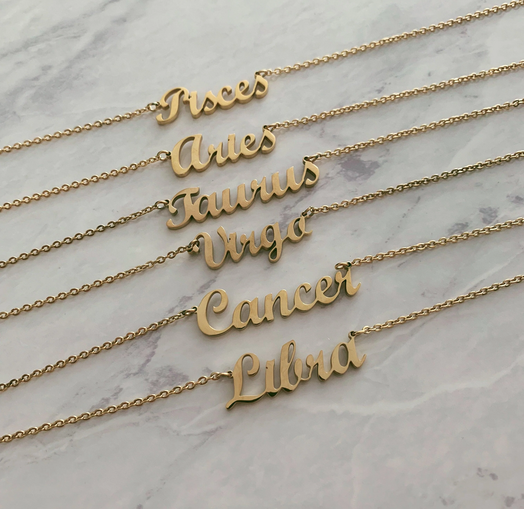 Zodiac necklace