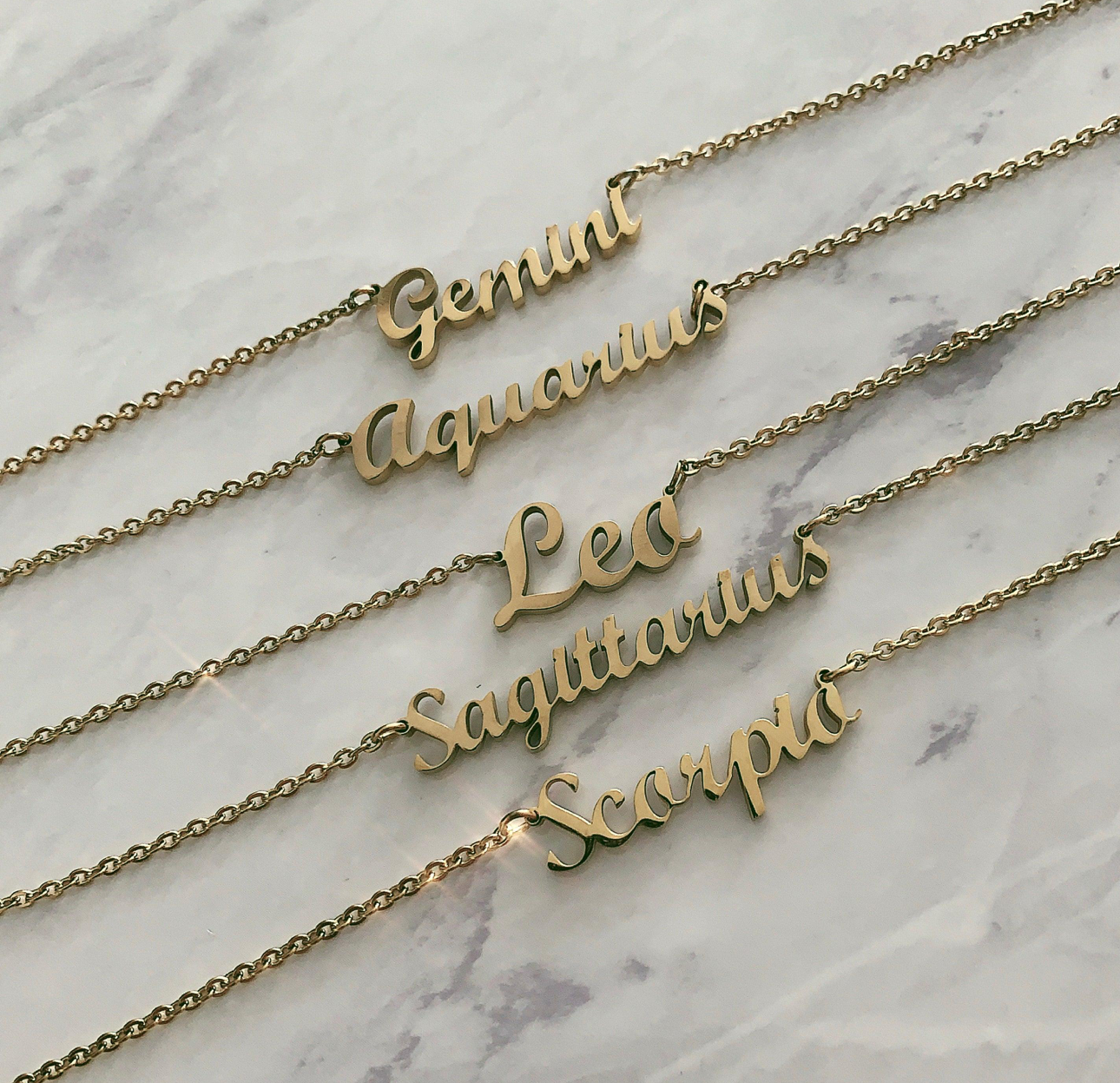 Zodiac necklace