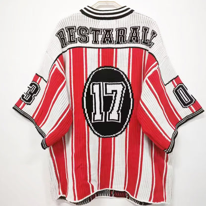 Restarall 17 Oversized Thick Knit Jersey