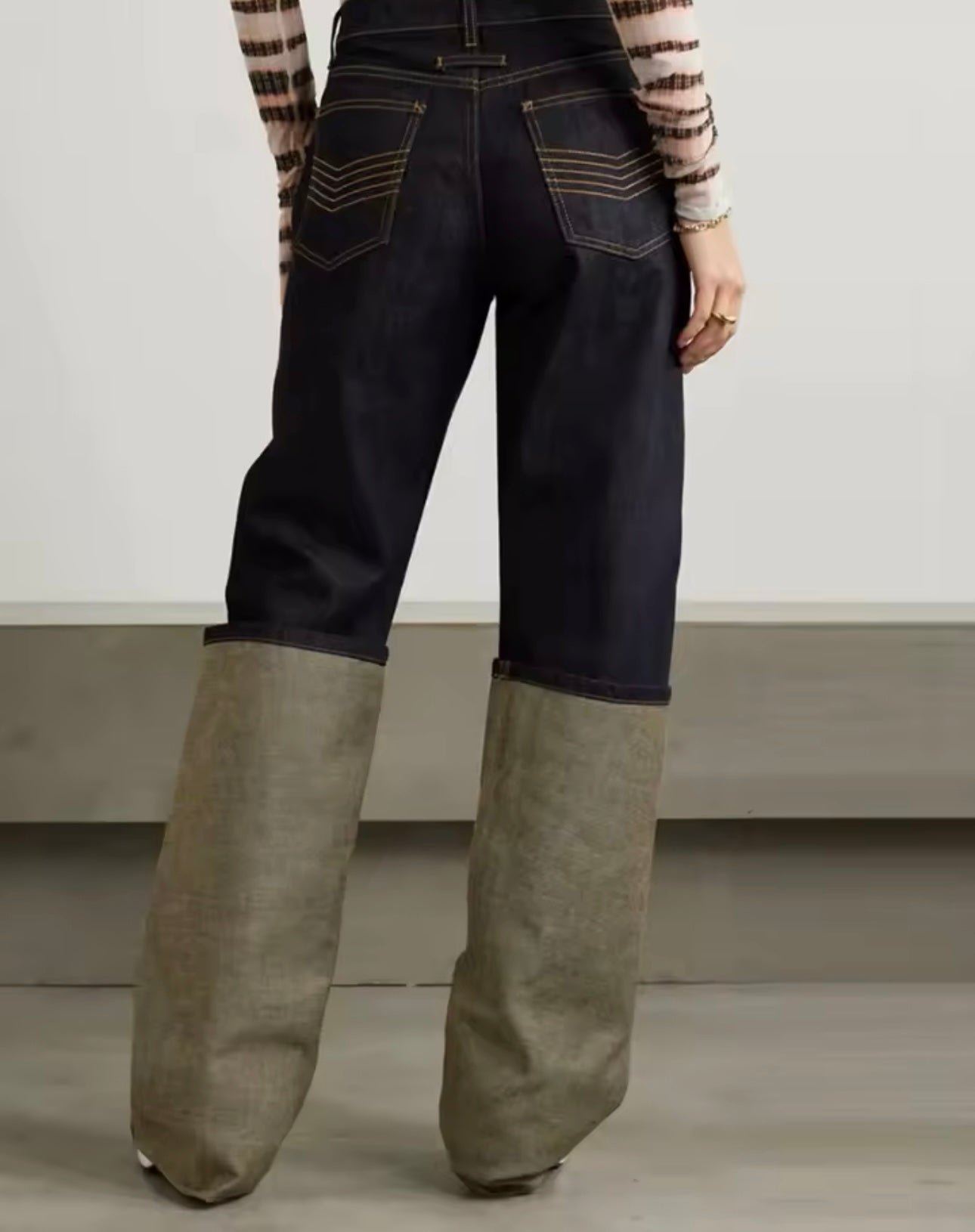 The cuff denim