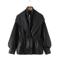 Fly girl leather jacket