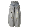 Double Take Cargo Wide-Leg Jeans