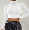 Crop / Turtleneck