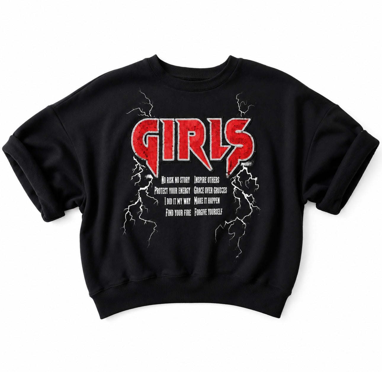 Girls girl sweatshirt