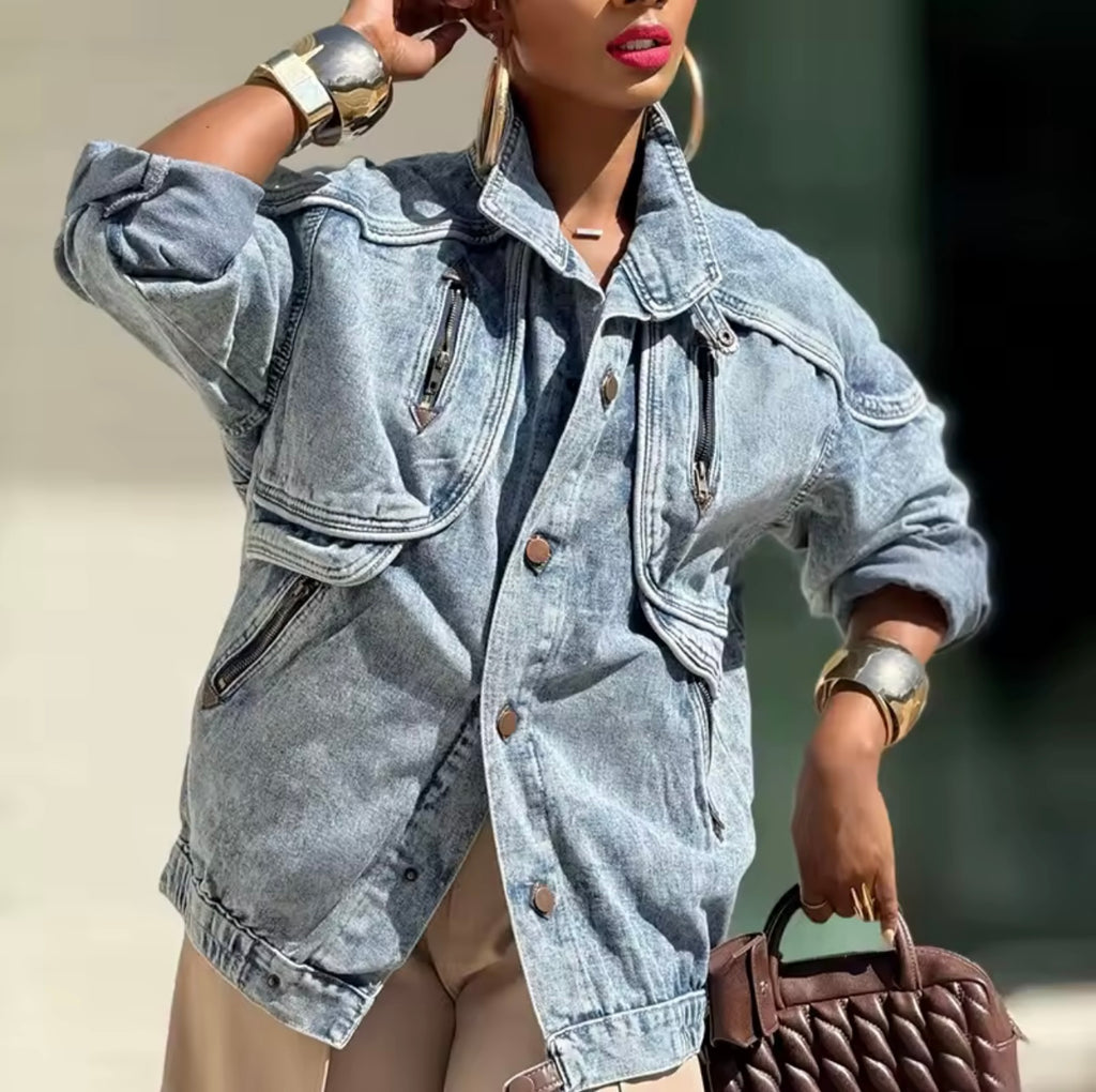 Luxe Denim Jacket