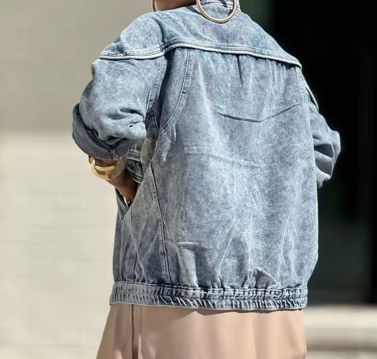 Luxe Denim Jacket