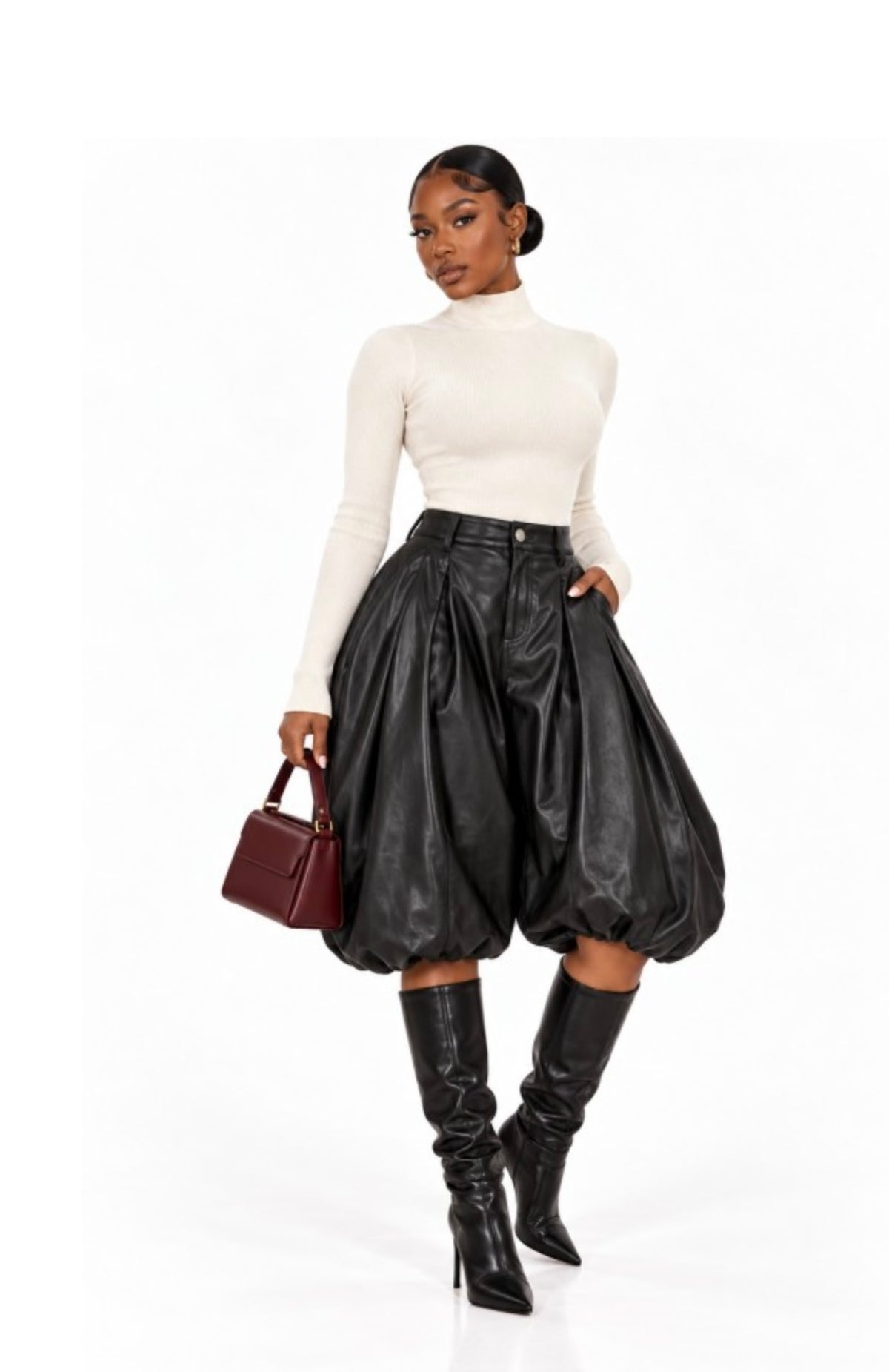 Balloon Hem Pants SHIP 10/21