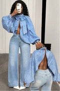 Denim Desire Top