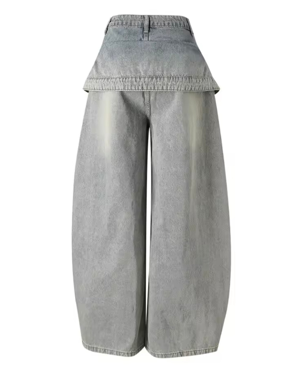 Double Take Cargo Wide-Leg Jeans