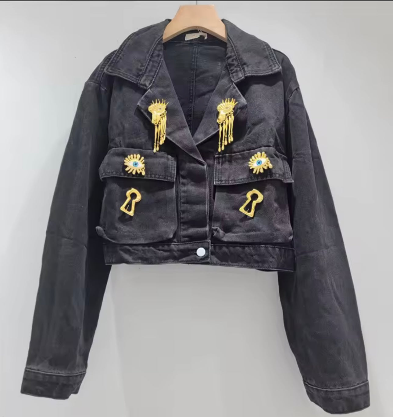 The Gilded Key Denim Jacket