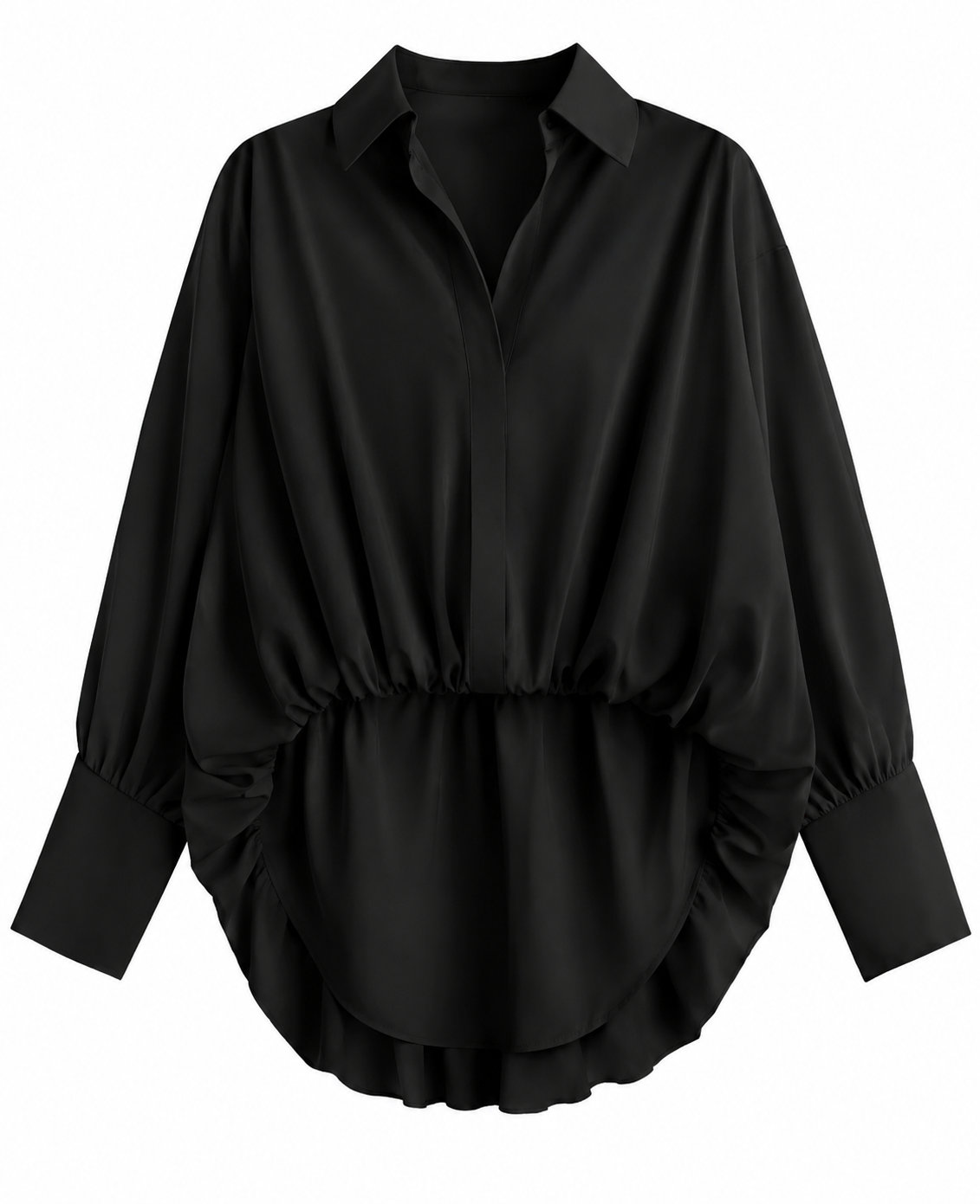 Black bubble shirt