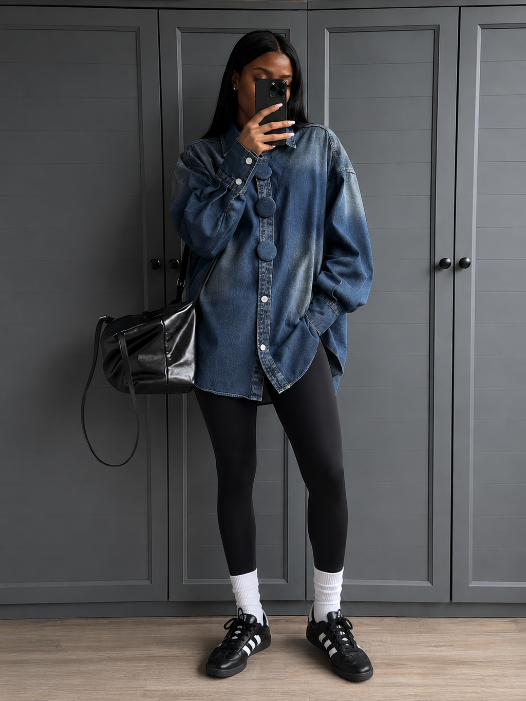 The Soho Oversized Denim Shirt