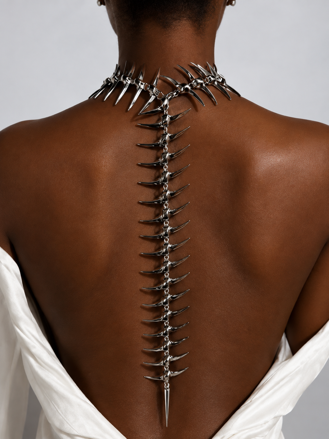 Spine Statement Necklace