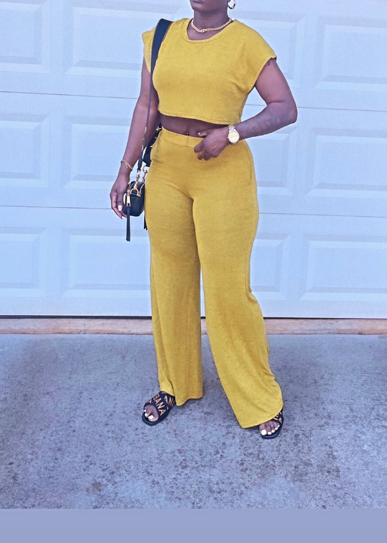 MUSTARD 2 piece SET
