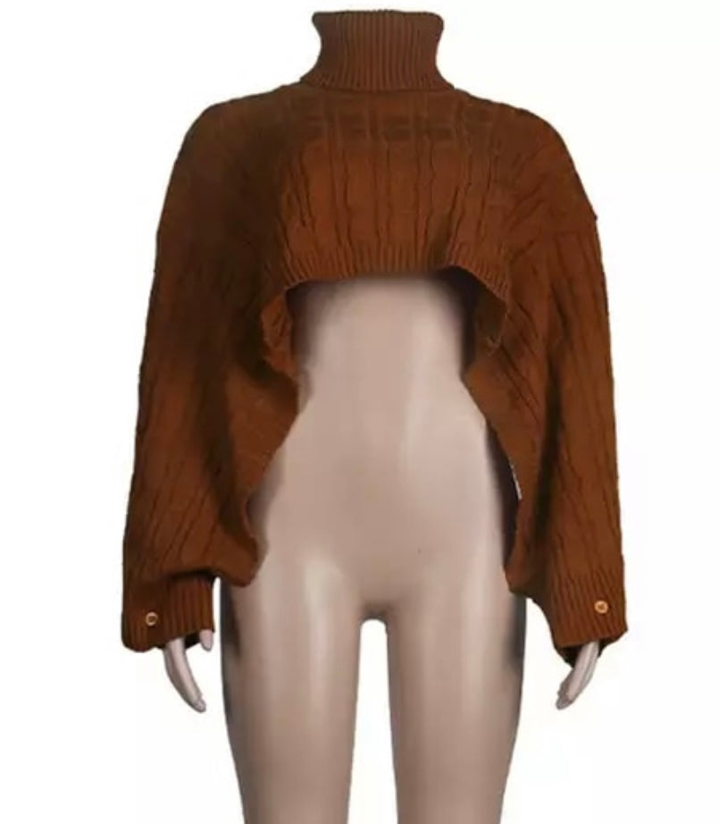 Oversized crop top