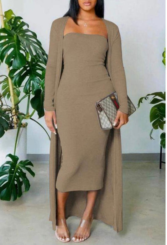 Tube dress set