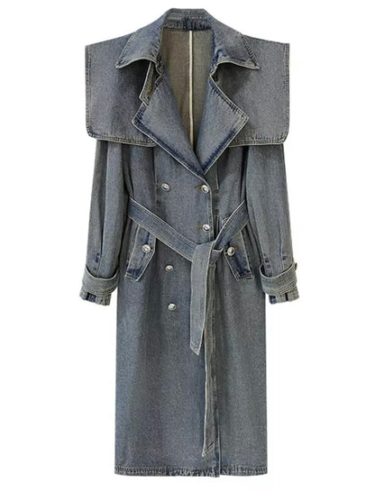 Denim Trench