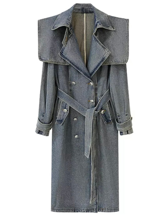 Denim Trench