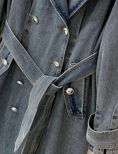 Denim Trench