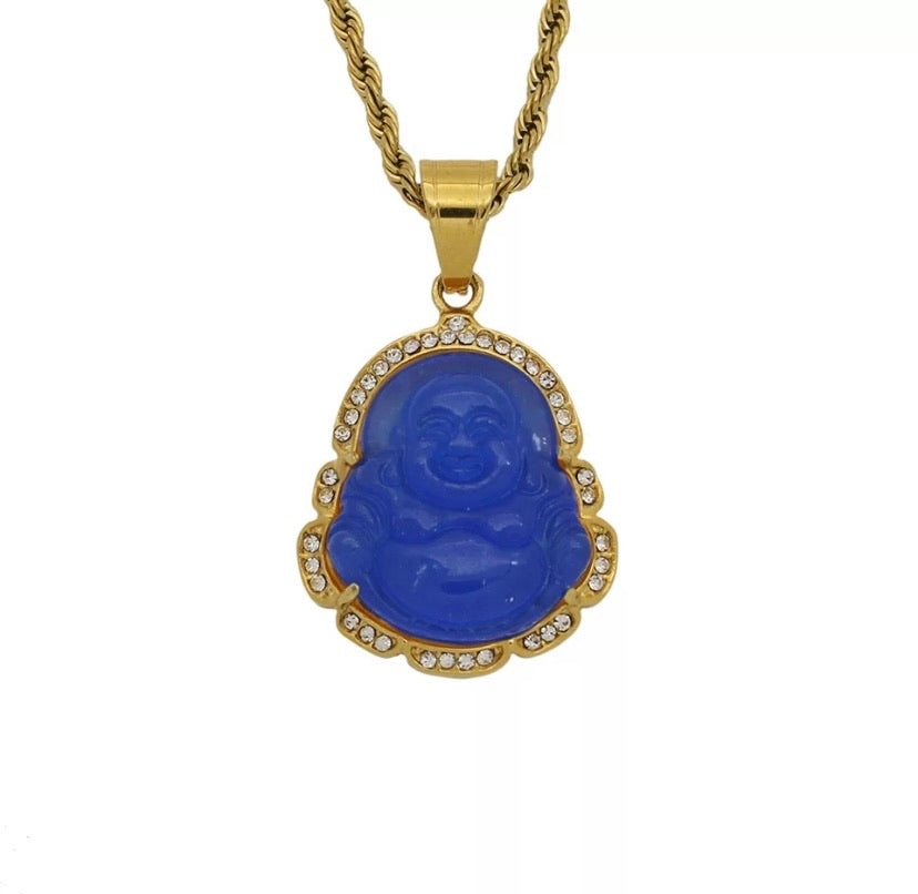 Buddah gold necklace