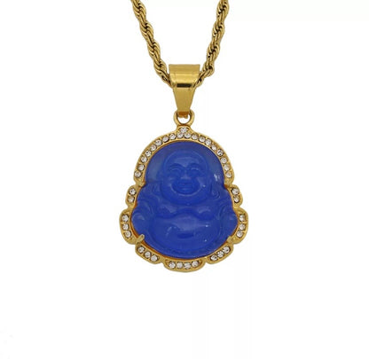 Buddah gold necklace