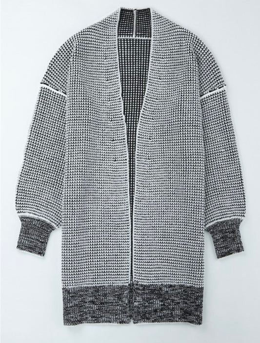 Grey cardigan
