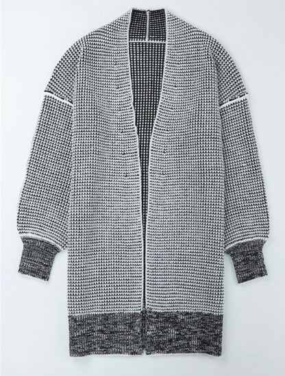 Grey cardigan