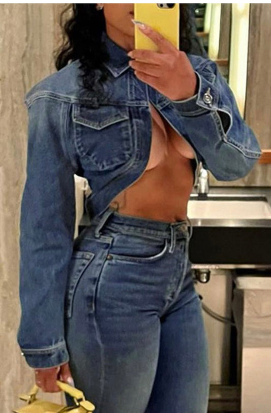 Cropped Denim