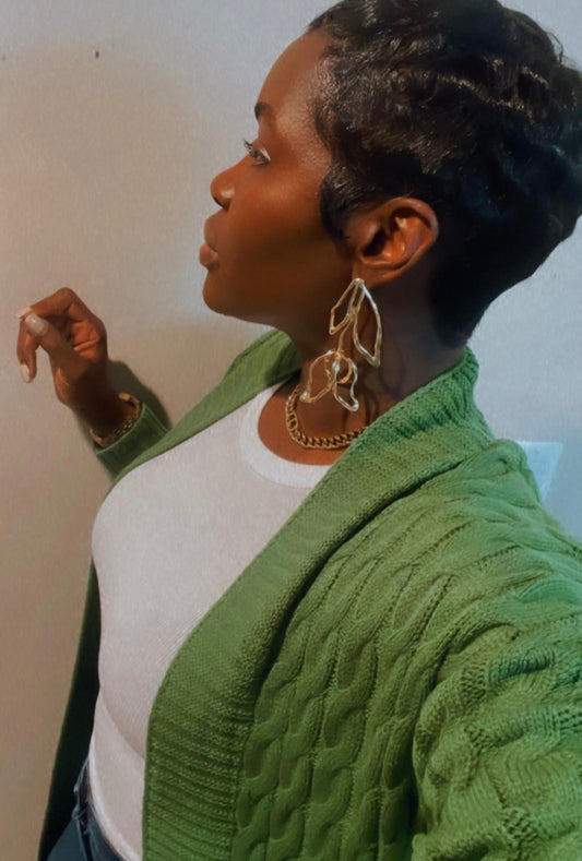 lily drop earrings